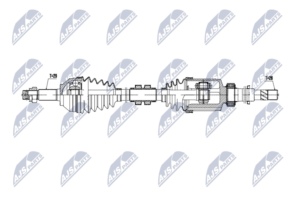 Drive Shaft (NPW-NS-167)