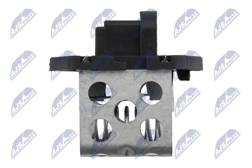 Series resistor, electric motor (radiator fan)