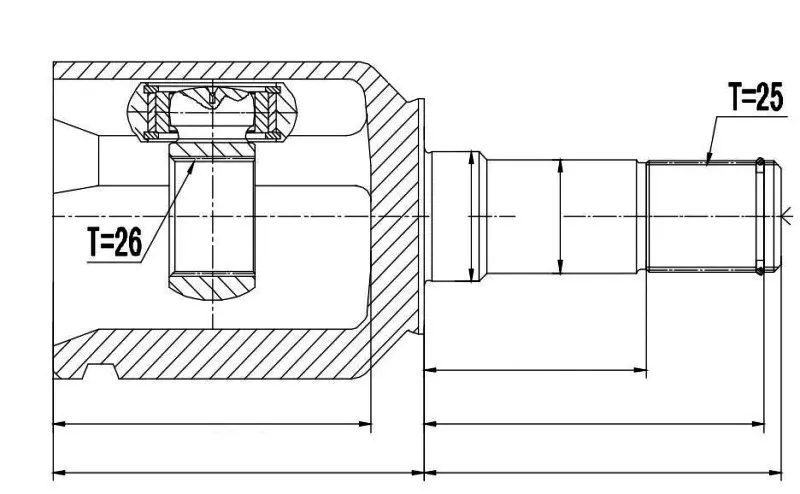 Joint Kit, drive shaft (NPW-AR-007)