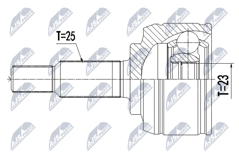 Joint Kit, drive shaft (NPZ-RE-062)