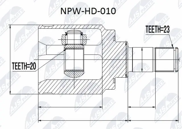 Joint Kit, drive shaft (NPW-HD-010)