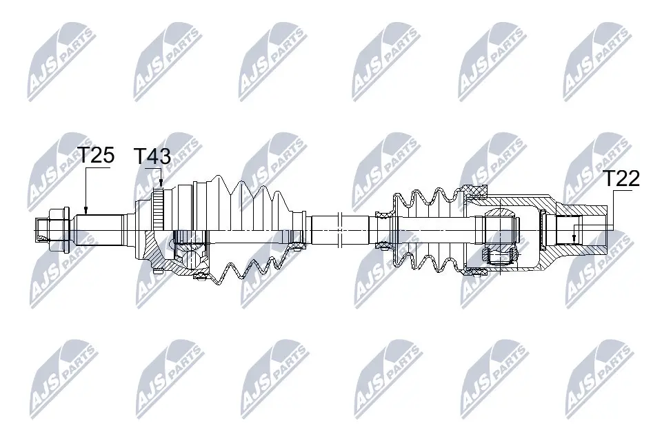 Drive Shaft (NPW-SU-025)