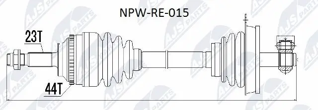 Drive Shaft (NPW-RE-015)