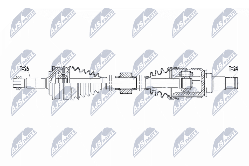 Drive Shaft (NPW-TY-189)
