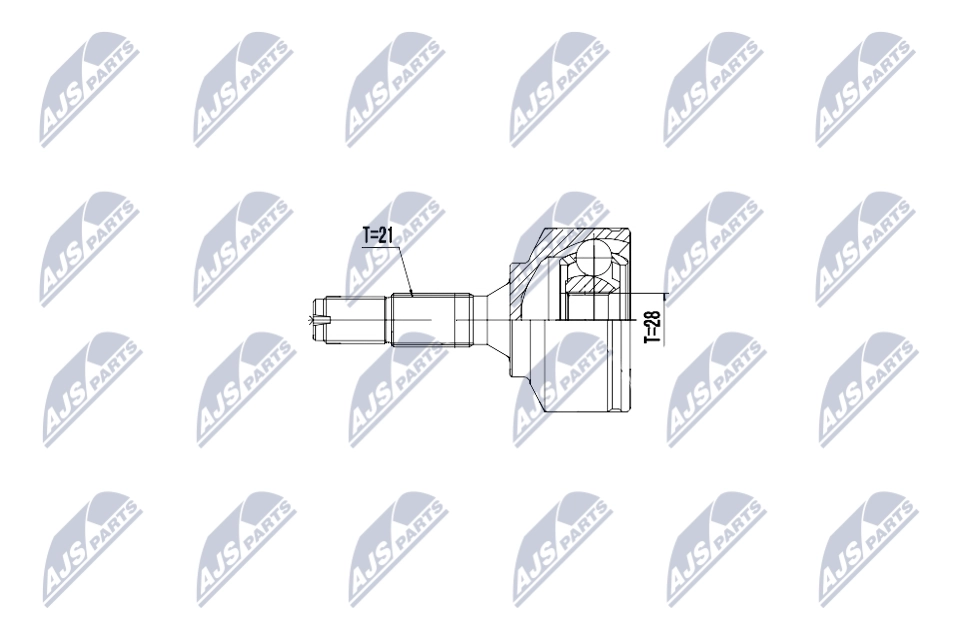 Joint Kit, drive shaft (NPZ-CT-025)