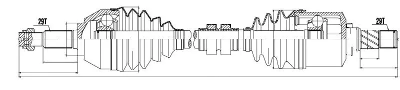 Drive Shaft (NPW-NS-042)