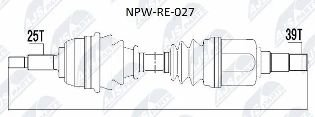 Drive Shaft (NPW-RE-027)