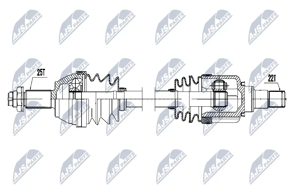 Drive Shaft (NPW-FR-079)
