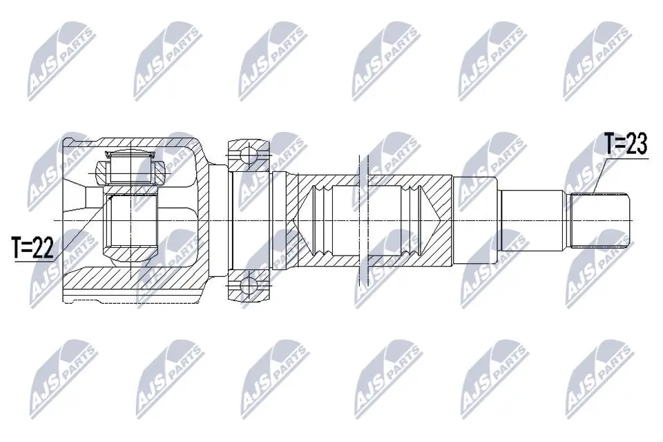 Joint Kit, drive shaft (NPW-FR-112)