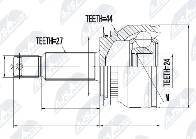 Joint Kit, drive shaft (NPZ-KA-305)