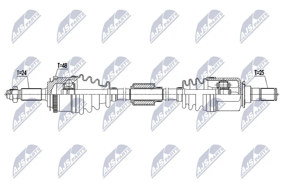 Drive Shaft (NPW-HY-547)