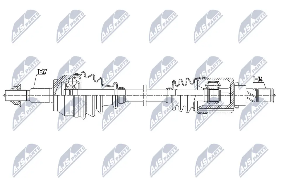 Drive Shaft (NPW-FR-139)