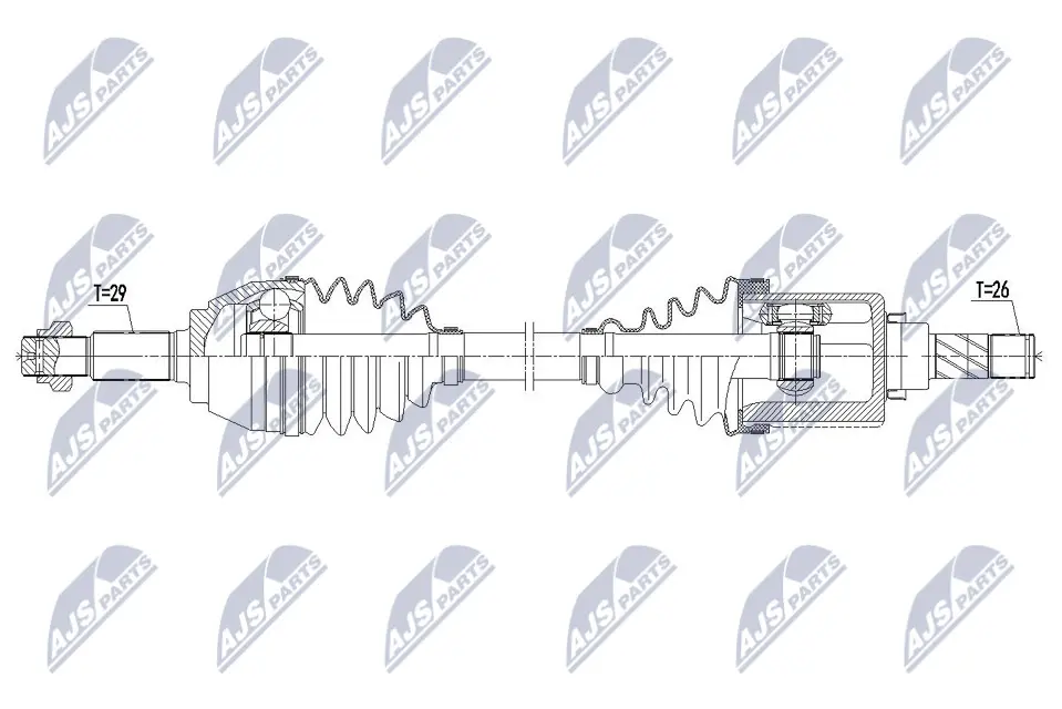 Drive Shaft (NPW-NS-090)
