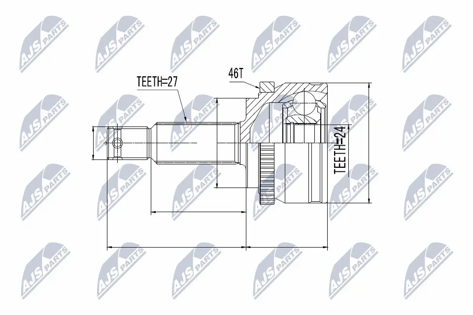 Joint Kit, drive shaft (NPZ-KA-359)