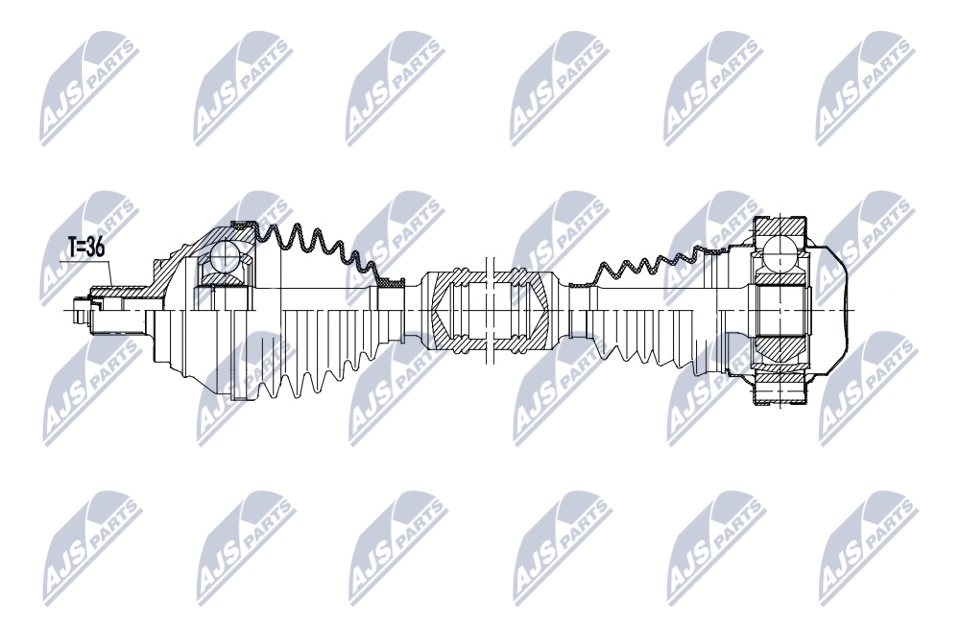 Drive Shaft (NPW-VW-193)