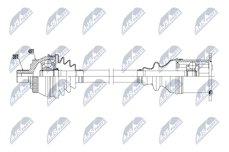 Drive Shaft (NPW-AU-015)