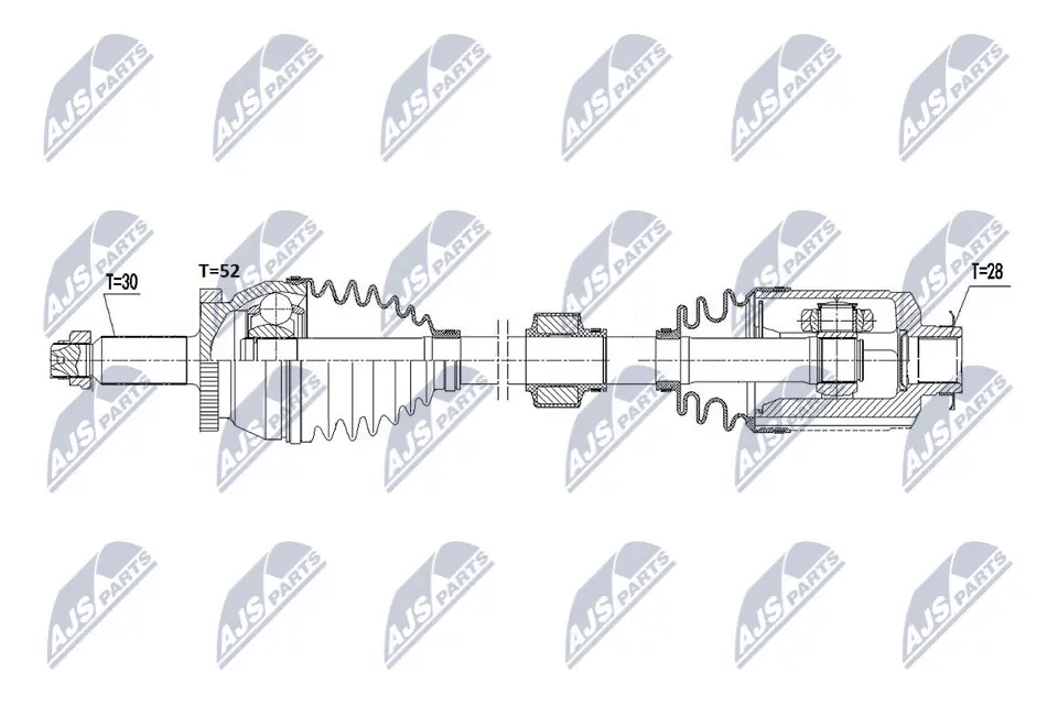 Drive Shaft (NPW-HY-573)