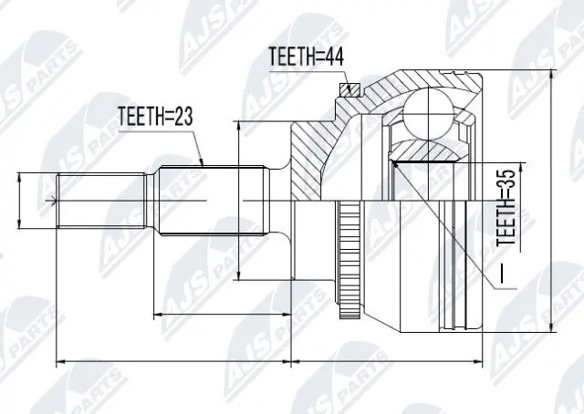 Joint Kit, drive shaft (NPZ-RE-031)