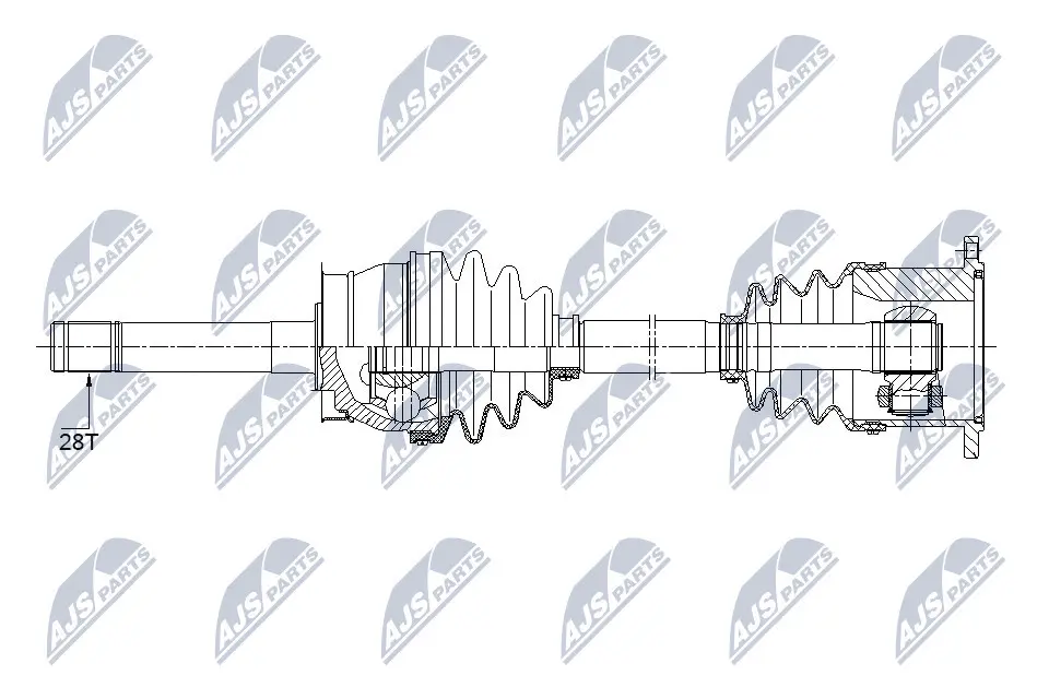 Drive Shaft (NPW-NS-086)