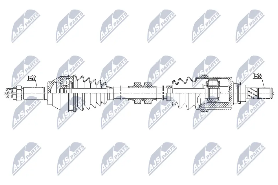 Drive Shaft (NPW-NS-144)
