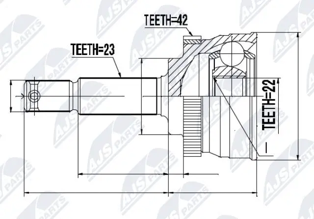 Joint Kit, drive shaft (NPZ-NS-038)