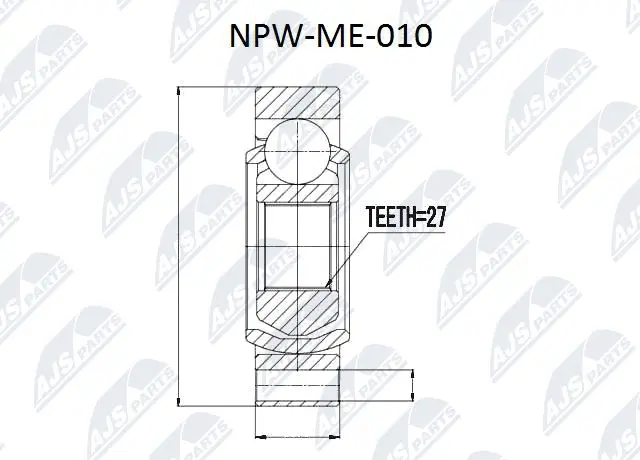 Joint Kit, drive shaft (NPW-ME-010)