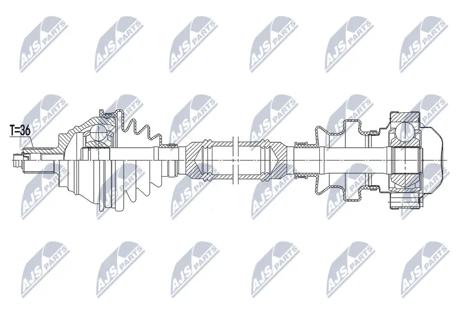 Drive Shaft (NPW-VW-164)