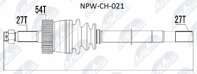Drive Shaft (NPW-CH-021)