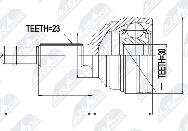 Joint Kit, drive shaft (NPZ-RE-023)