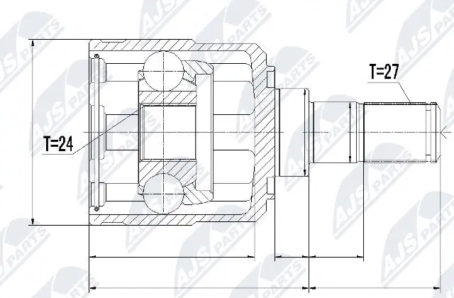 Joint Kit, drive shaft (NPW-KA-328)