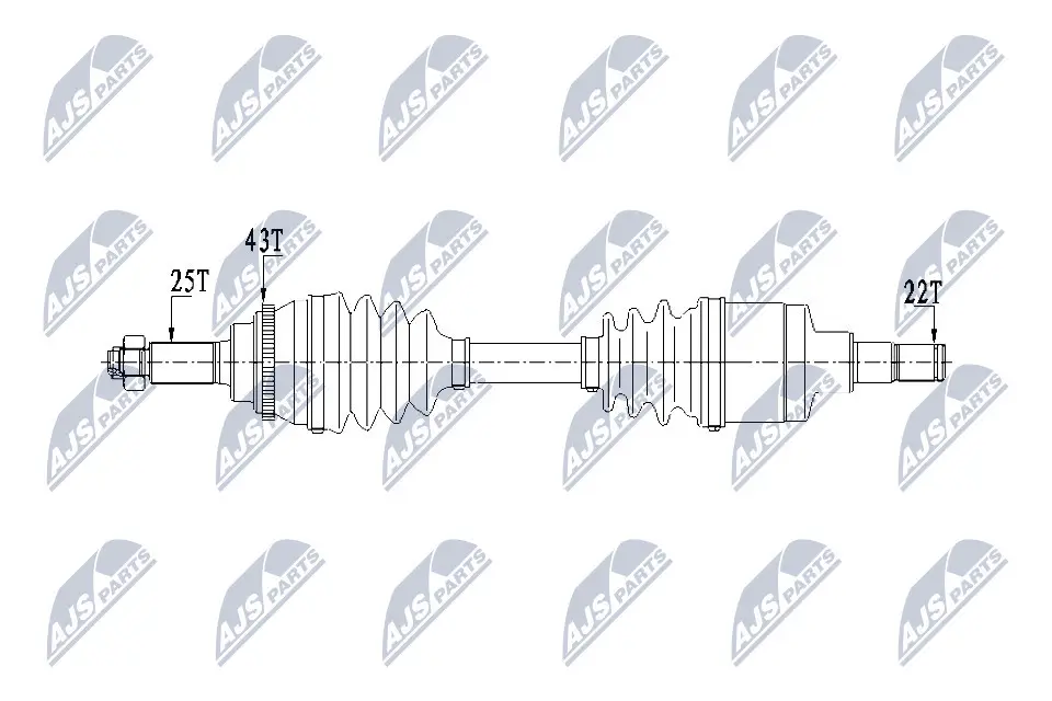 Drive Shaft (NPW-SU-029)