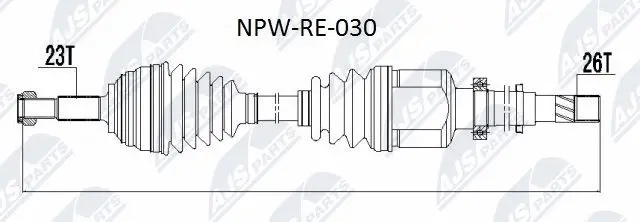 Drive Shaft (NPW-RE-030)