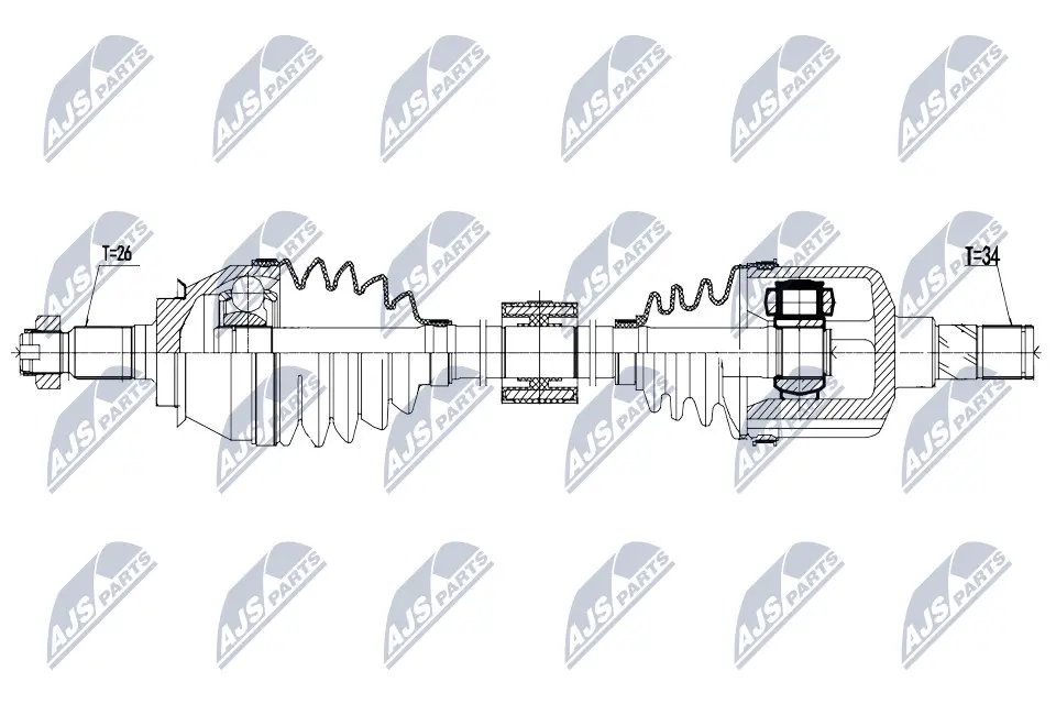 Drive Shaft (NPW-BM-157)