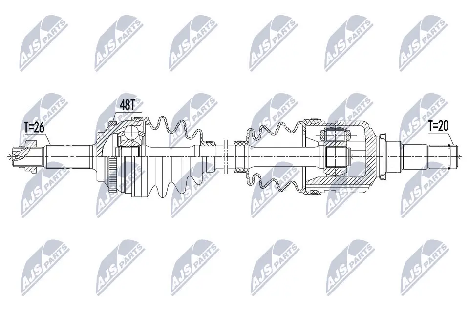 Drive Shaft (NPW-TY-100)