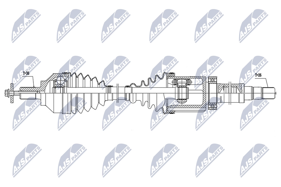 Drive Shaft (NPW-VV-138)