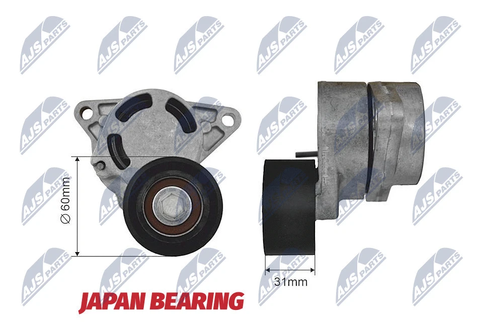 Tensioner Pulley, V-ribbed belt (RNK-NS-035)