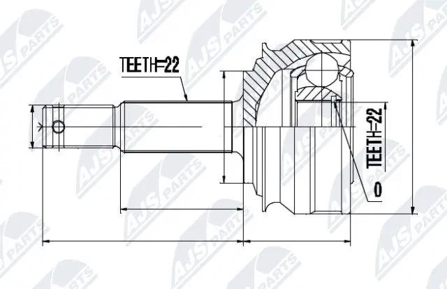 Joint Kit, drive shaft (NPZ-PL-001)