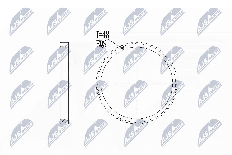 Sensor Ring, ABS (NZA-VV-002)