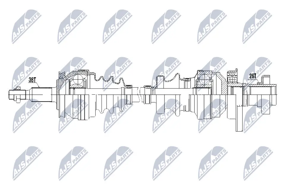 Drive Shaft (NPW-VW-101)