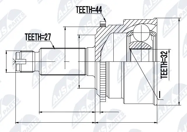 Joint Kit, drive shaft (NPZ-SB-010)