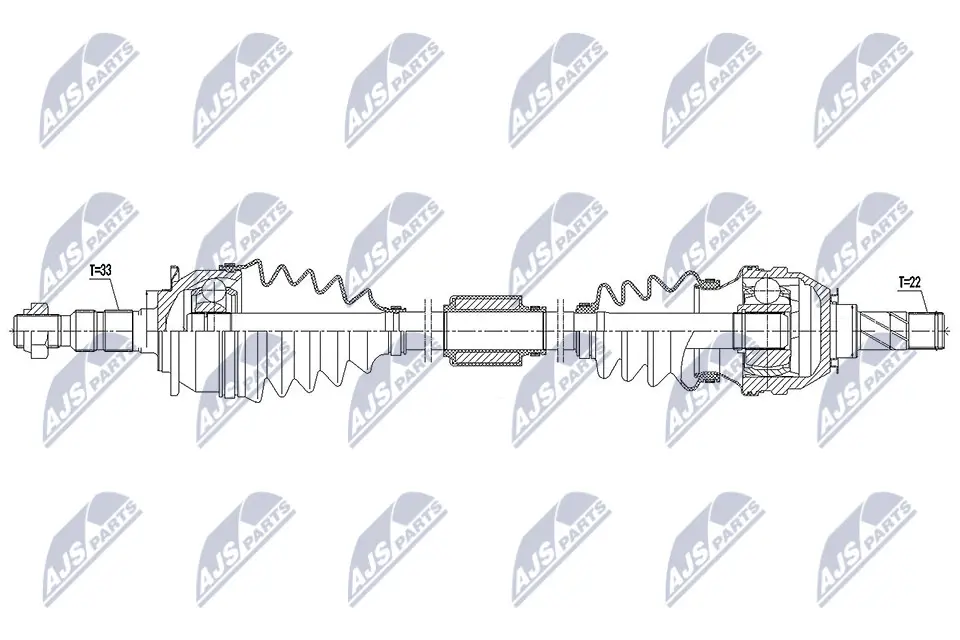 Drive Shaft (NPW-PL-105)