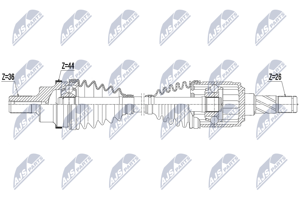 Drive Shaft (NPW-FR-159)