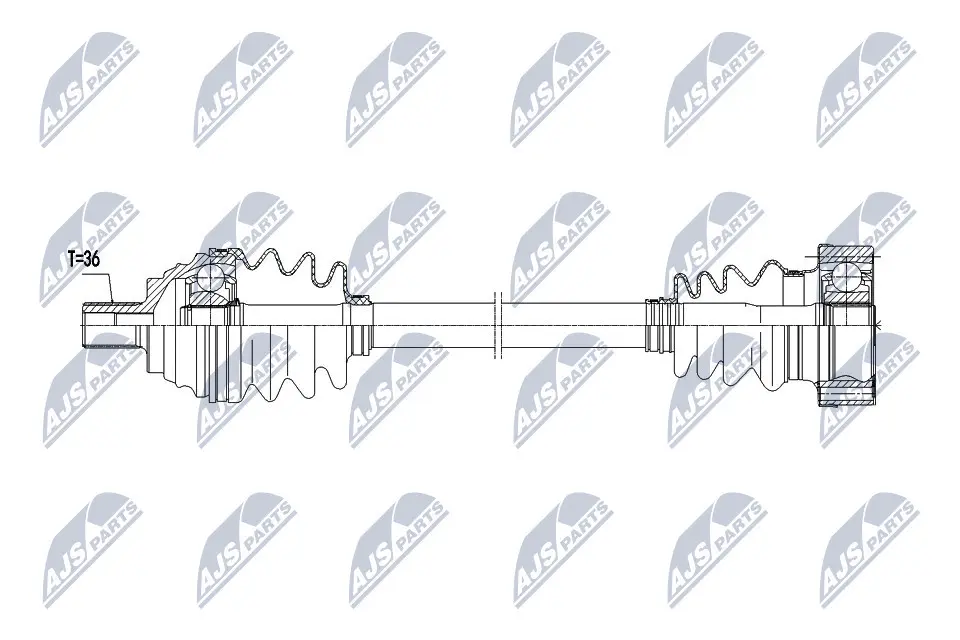 Drive Shaft (NPW-VW-067)