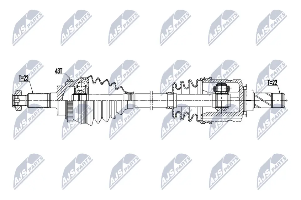 Drive Shaft (NPW-PL-123)