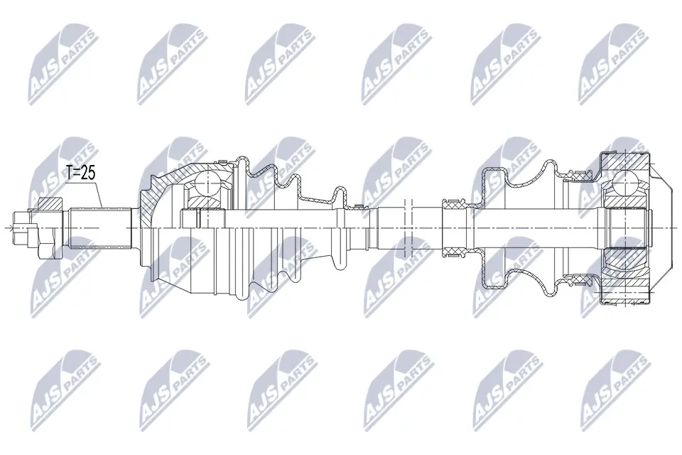 Drive Shaft (NPW-FT-059)