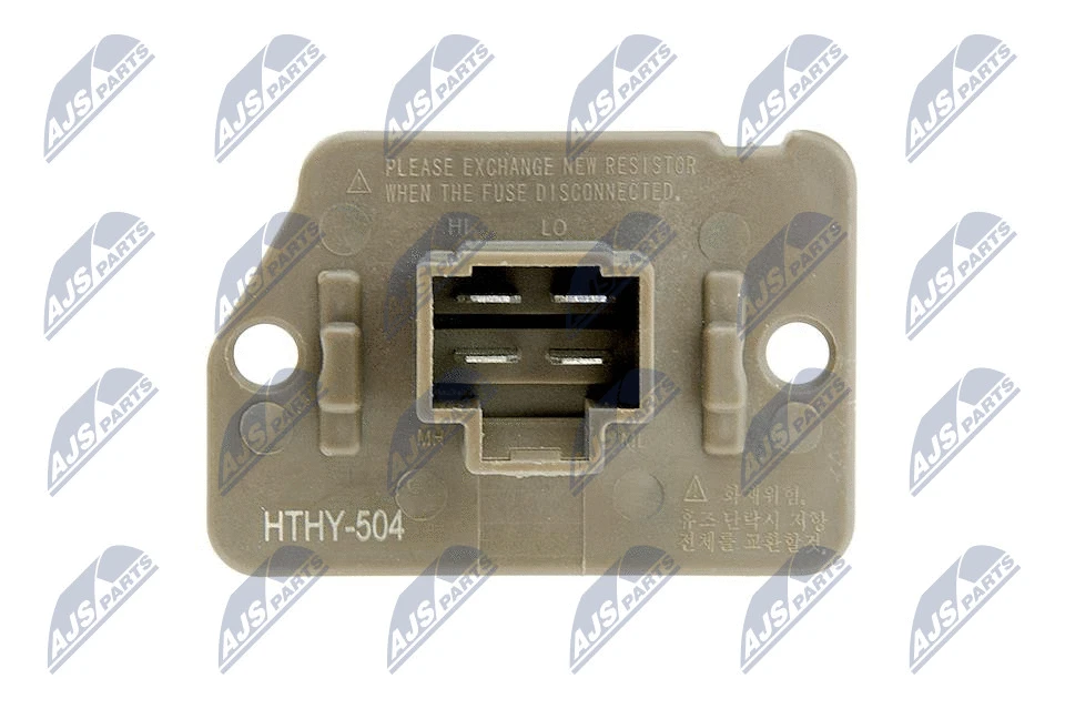 Resistor, interior blower