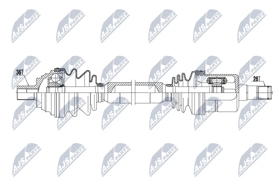 Drive Shaft (NPW-VW-053)