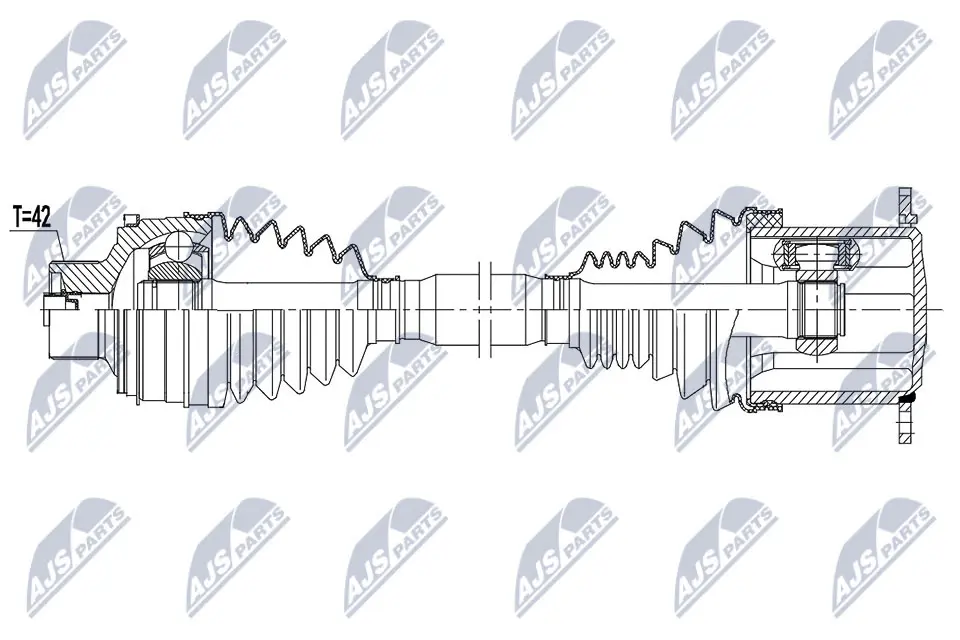Drive Shaft (NPW-AU-037)