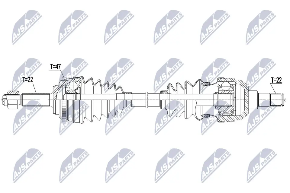 Drive Shaft (NPW-DW-045)