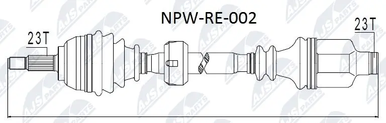 Drive Shaft (NPW-RE-002)